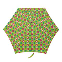 Cute Floral Pattern Mini Folding Umbrellas by GardenOfOphir