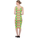 Cute Floral Pattern Sleeveless Pencil Dress View4