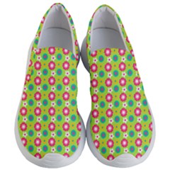 Cute Floral Pattern Women s Lightweight Slip Ons by GardenOfOphir