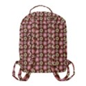 Cute Floral Pattern Flap Pocket Backpack (Small) View3