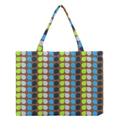 Colorful Leaf Pattern Medium Tote Bag by GardenOfOphir