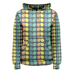 Colorful Leaf Pattern Women s Pullover Hoodie by GardenOfOphir