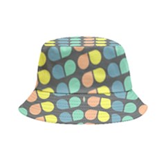 Colorful Leaf Pattern Bucket Hat by GardenOfOphir