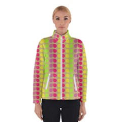 Colorful Leaf Pattern Women s Bomber Jacket by GardenOfOphir