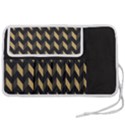 Modern Retro Chevron Patchwork Pattern Pen Storage Case (L) View2