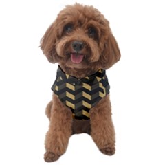 Modern Retro Chevron Patchwork Pattern Dog Sweater by GardenOfOphir