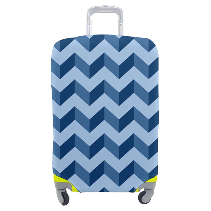 Modern Retro Chevron Patchwork Pattern Luggage Cover (Medium)