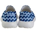 Modern Retro Chevron Patchwork Pattern Kids Lightweight Slip Ons View4