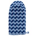 Modern Retro Chevron Patchwork Pattern Microwave Oven Glove View1