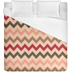 Chevron Pattern Gifts Duvet Cover (king Size) by GardenOfOphir