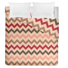 Chevron Pattern Gifts Duvet Cover Double Side (Queen Size)