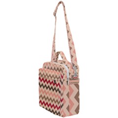 Chevron Pattern Gifts Crossbody Day Bag by GardenOfOphir