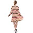 Chevron Pattern Gifts All Frills Chiffon Dress View2