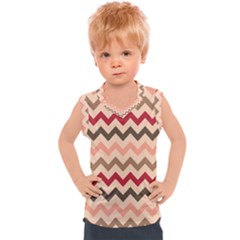 Chevron Pattern Gifts Kids  Sport Tank Top