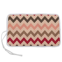 Chevron Pattern Gifts Pen Storage Case (m) by GardenOfOphir