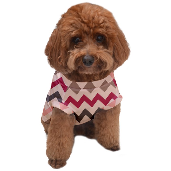 Chevron Pattern Gifts Dog T-Shirt