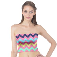 Chevron Pattern Gifts Tube Top by GardenOfOphir