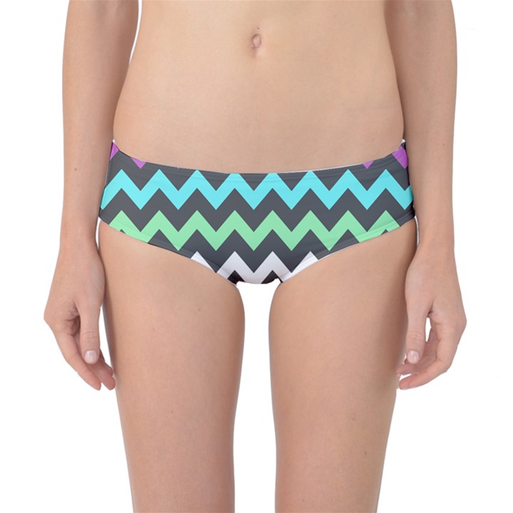 Chevron Pattern Gifts Classic Bikini Bottoms