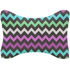 Chevron Pattern Gifts Seat Head Rest Cushion by GardenOfOphir