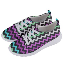 Chevron Pattern Gifts Women s Lightweight Sports Shoes by GardenOfOphir