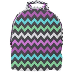 Chevron Pattern Gifts Mini Full Print Backpack by GardenOfOphir