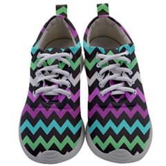 Chevron Pattern Gifts Mens Athletic Shoes by GardenOfOphir