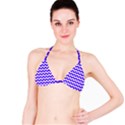 Chevron Pattern Gifts Bikini Top View1