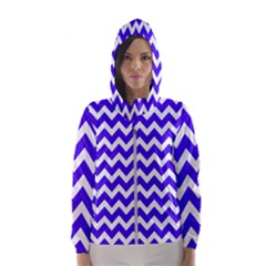 Chevron Pattern Gifts Women s Hooded Windbreaker by GardenOfOphir