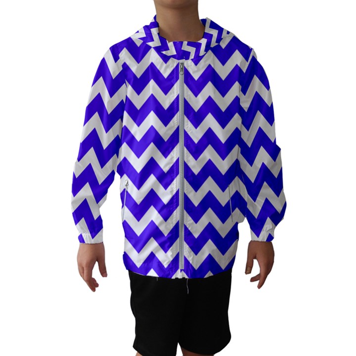 Chevron Pattern Gifts Kids  Hooded Windbreaker