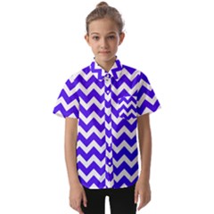 Chevron Pattern Gifts Kids  Short Sleeve Shirt