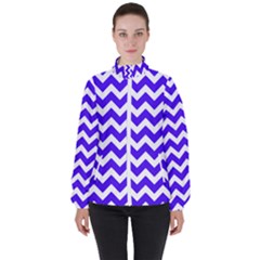 Chevron Pattern Gifts Women s High Neck Windbreaker