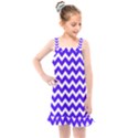 Chevron Pattern Gifts Kids  Overall Dress View1