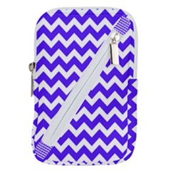 Chevron Pattern Gifts Belt Pouch Bag (large)