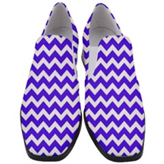 Chevron Pattern Gifts Women Slip On Heel Loafers