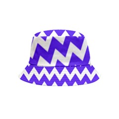 Chevron Pattern Gifts Inside Out Bucket Hat (kids)