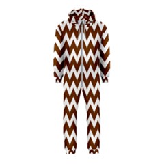 Chevron Pattern Gifts Hooded Jumpsuit (kids)