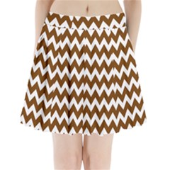 Chevron Pattern Gifts Pleated Mini Skirt