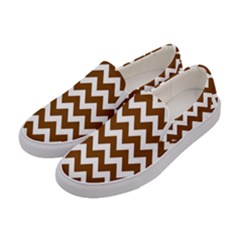 Chevron Pattern Gifts Women s Canvas Slip Ons