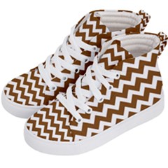 Chevron Pattern Gifts Kids  Hi-top Skate Sneakers