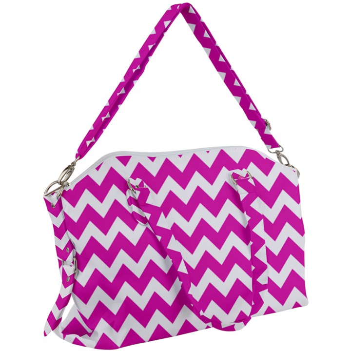 Chevron Pattern Gifts Canvas Crossbody Bag