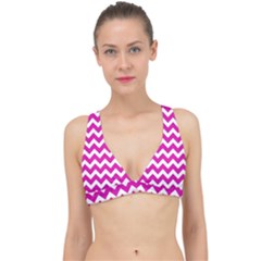 Chevron Pattern Gifts Classic Banded Bikini Top by GardenOfOphir