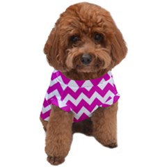 Chevron Pattern Gifts Dog T-shirt by GardenOfOphir