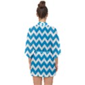 Chevron Pattern Gifts Half Sleeve Chiffon Kimono View2