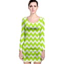 Chevron Pattern Gifts Long Sleeve Bodycon Dress View1