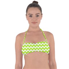 Chevron Pattern Gifts Halter Bandeau Bikini Top by GardenOfOphir