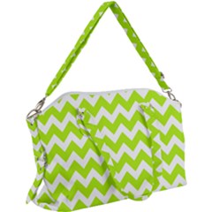 Chevron Pattern Gifts Canvas Crossbody Bag by GardenOfOphir