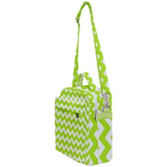 Chevron Pattern Gifts Crossbody Day Bag by GardenOfOphir