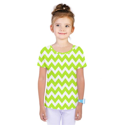 Chevron Pattern Gifts Kids  One Piece Tee by GardenOfOphir