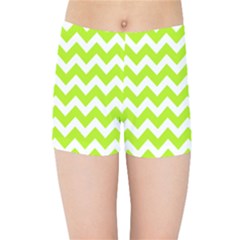 Chevron Pattern Gifts Kids  Sports Shorts by GardenOfOphir