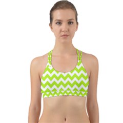 Chevron Pattern Gifts Back Web Sports Bra by GardenOfOphir